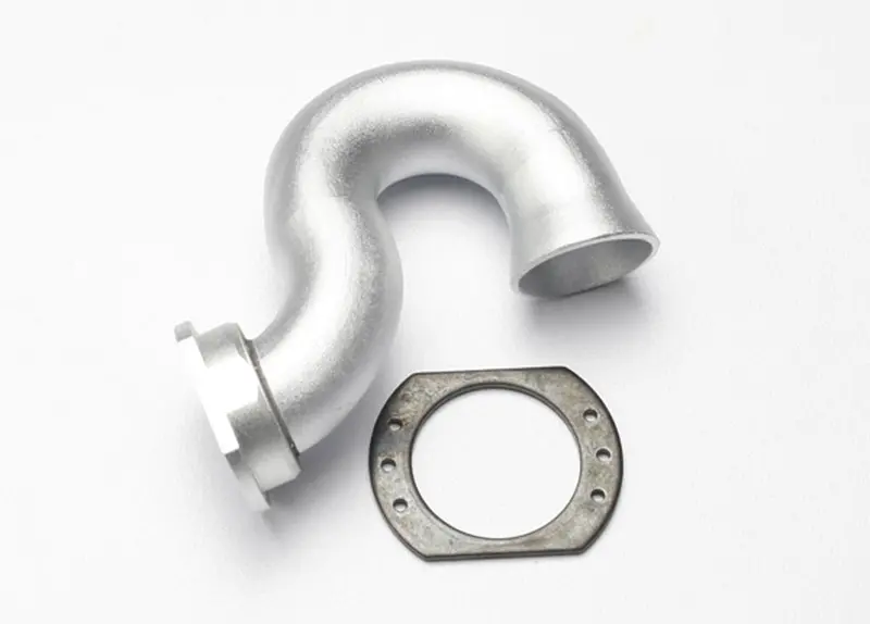 Traxxas Exhaust Header, Tubular Aluminum & Spring Mount, 5340X 1