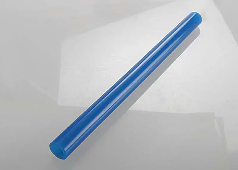 Traxxas Exhaust Tube, Silicone, Blue, 3551A 1