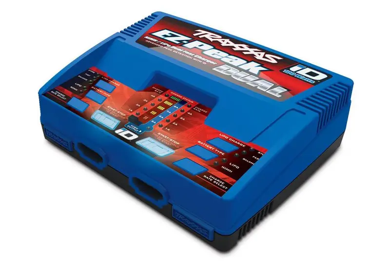 Traxxas Ez-Peak Dual Ac 3S 8A 100W 2-Ch Id Charger, 2972 1