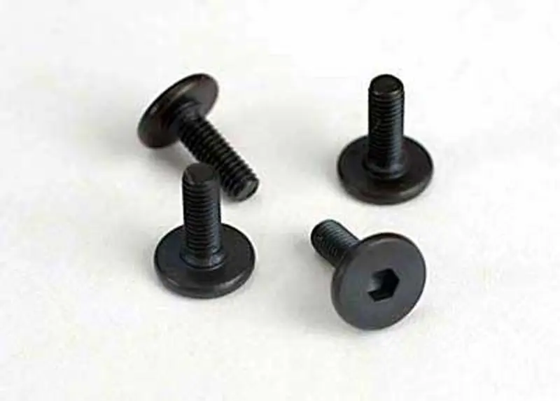 Traxxas Flat Head Machine Screws, 3X10mm, 4859 1
