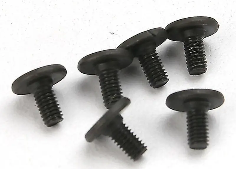 Traxxas Flat Head Machine Screws, 3X6mm, 3932 1