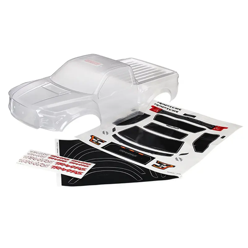 Traxxas Ford Raptor F-150 Body, Clear, Decals, 5826 1