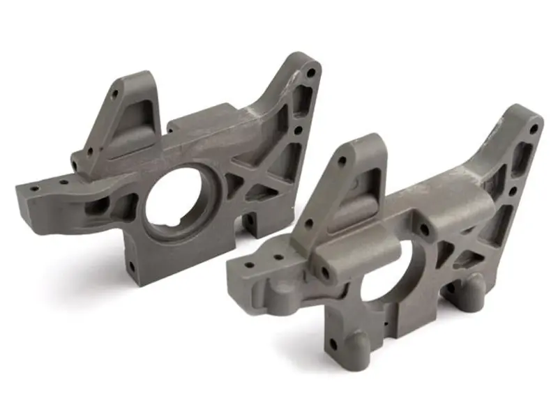 Traxxas Front Bulkheads, Gray, 4930R 1