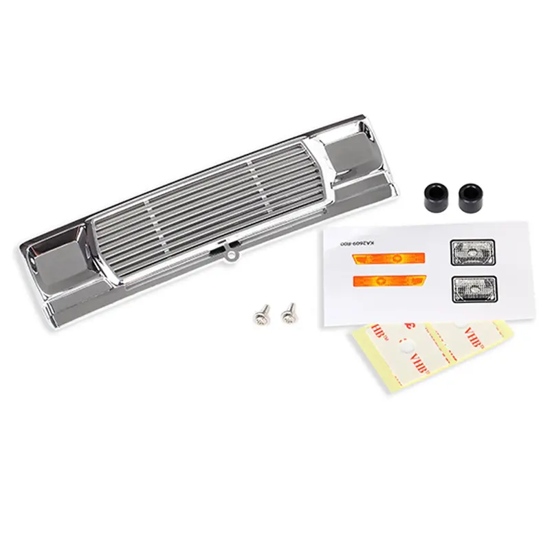 Traxxas Front Grille, Chrome, Bigfoot No. 1, 3656 1