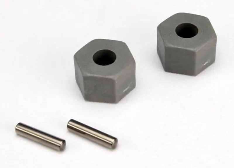 Traxxas Front Hex Wheel Hubs, 12Mm & Axel Pins, 3654 1