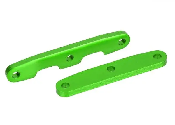 Traxxas Front & Rear Aluminum Bulkhead Tie Bars, Green, 6823G 1