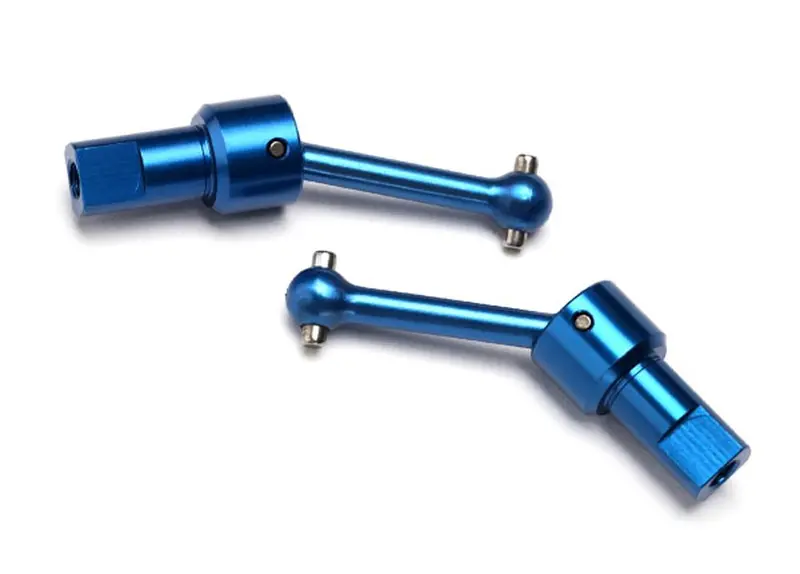Traxxas Front / Rear Aluminum Driveshaft Assembly, Blue, 7550R 1