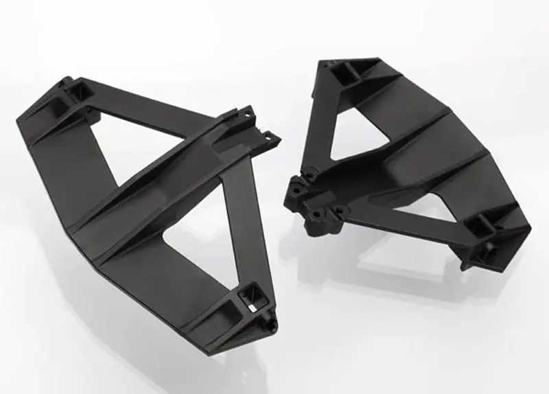 Traxxas Front/Rear Body Mounts, Black, 6415 1