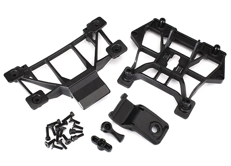 Traxxas Front & Rear Body Mounts, E-Revo Vxl, 8615 1
