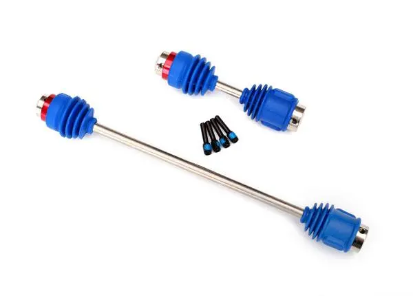 Traxxas Front & Rear Center Driveshafts, Steel, 8655R 1