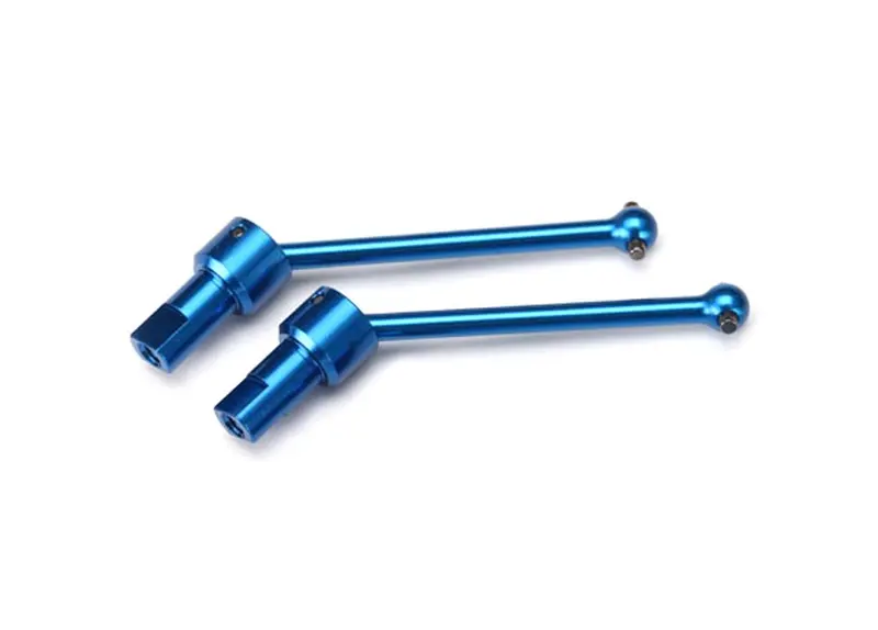Traxxas Front / Rear Driveshaft Assembly, Aluminum, Blue, 7650R 1