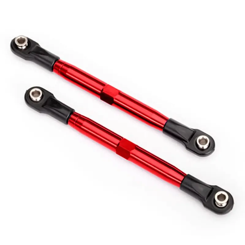 Traxxas Front & Rear Toe Links, Aluminum, Red, 6742R 1