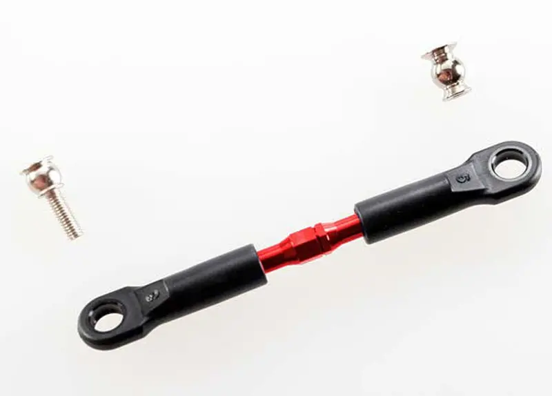 Traxxas Front Turnbuckle, Aluminum, Assembled, 39Mm, Red, 3737 1