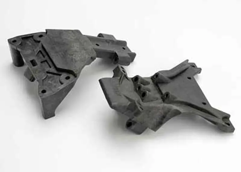 Traxxas Front Upper & Lower Bulkheads, 5530 1