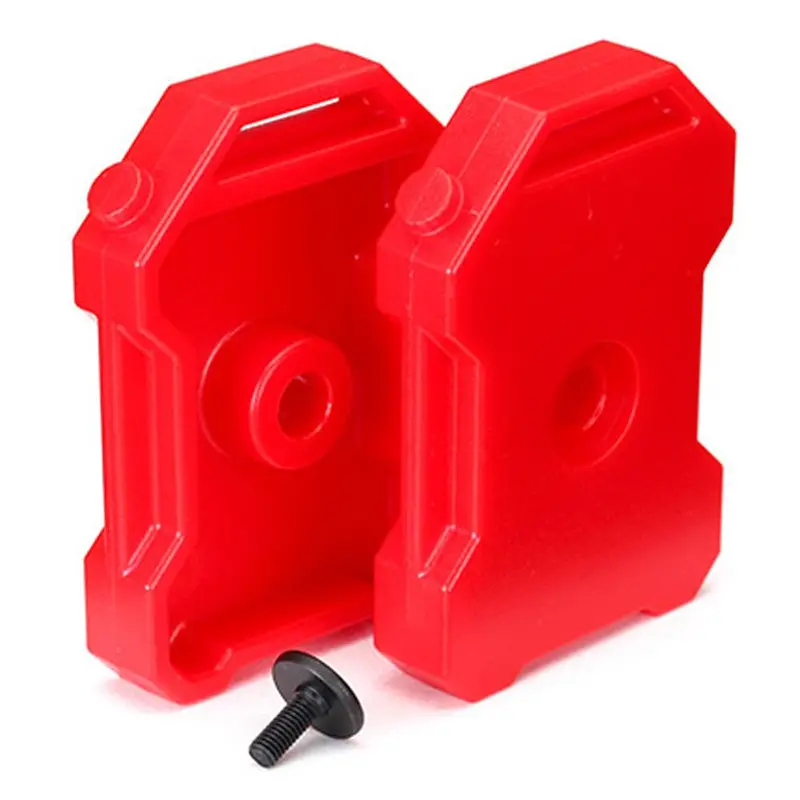 Traxxas Fuel Canisters, Red, 8022 1