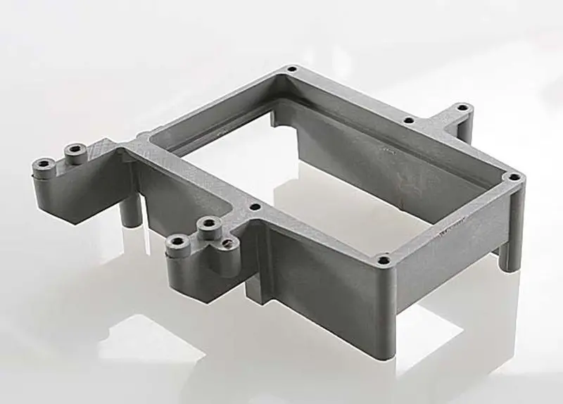 Traxxas Fuel Tank Holder / Throttle Servo Mount Gray, 4432A 1
