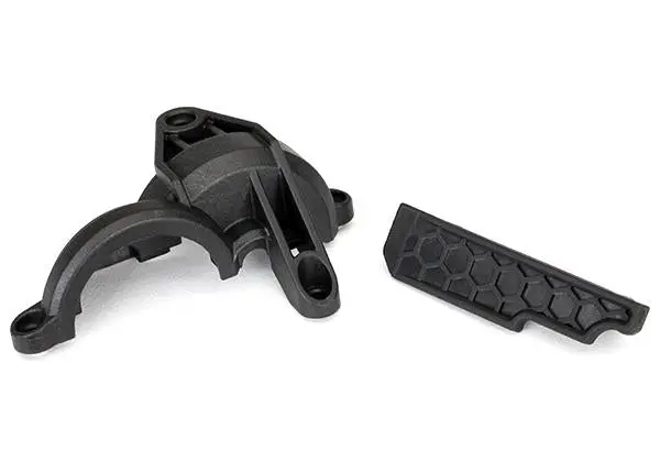 Traxxas Gear Cover, Brace & Wire Retainer, 8323 1