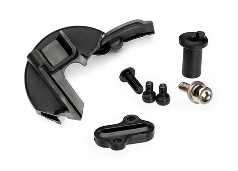 Traxxas Gear Cover & Motor Mount Hinge Post, 7077R 1
