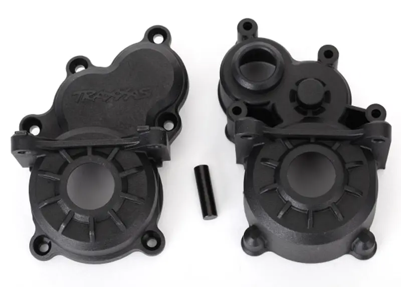Traxxas Gearbox Halves & Idler Gear Shaft, E-Revo Vxl, 8691 1