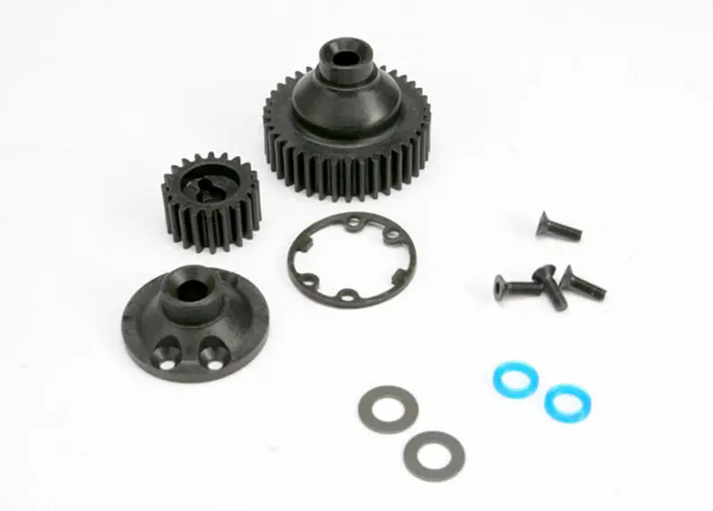 Traxxas Gears - Differential 38T/Diff Drive 20T & Seals/Hardware, 5579 1