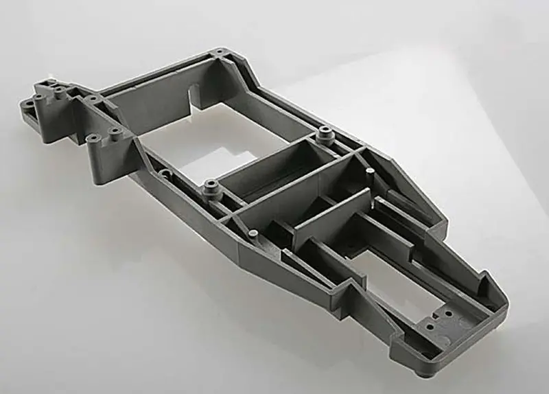 Traxxas Gray Plastic Chassis Backbone W/ Servo Mount, 4131A 1