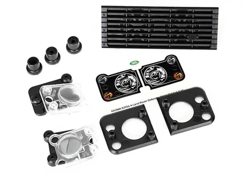 Traxxas Grill, Mount, & Headlight, 8013 1