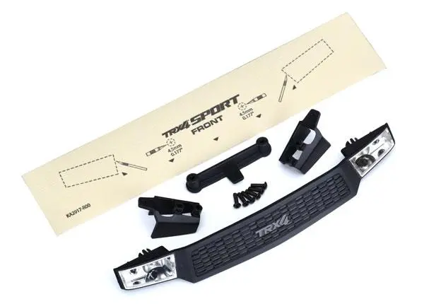 Traxxas Grill & Retainers/Mount/Lens, Trx-4, 8116 1