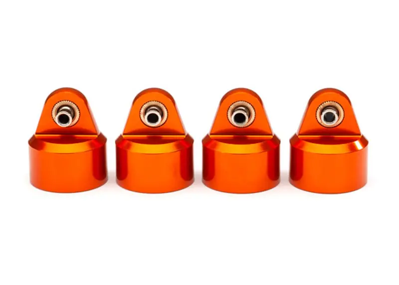 Traxxas Gt-Maxx Shock Caps, Aluminum, Orange, 8964T 1