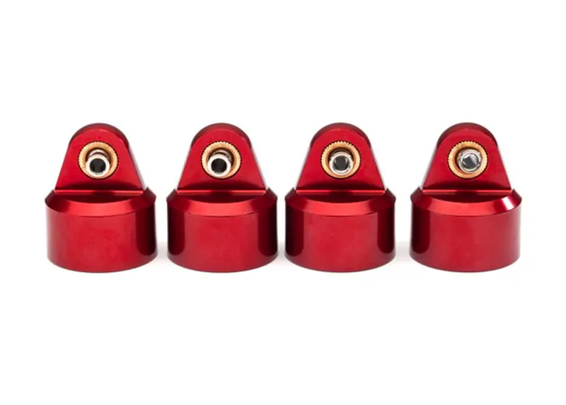 Traxxas Gt-Maxx Shock Caps, Aluminum, Red, 8964R 1
