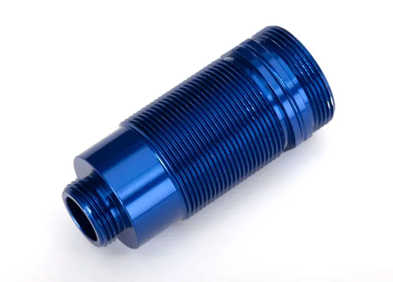 Traxxas Gtr Long Shock Body, Aluminum, Blue, 7466 1