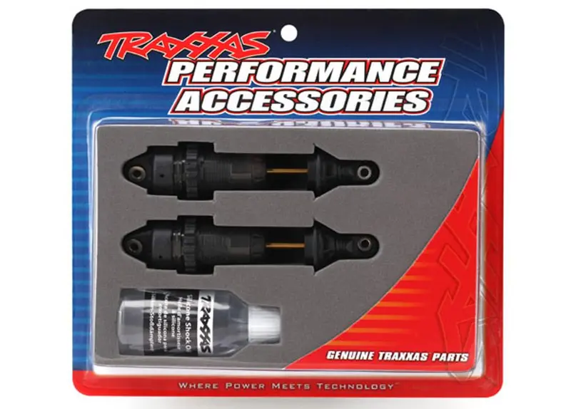 Traxxas Gtr Long Shocks, Hard Anodized, Black, 7461X 1