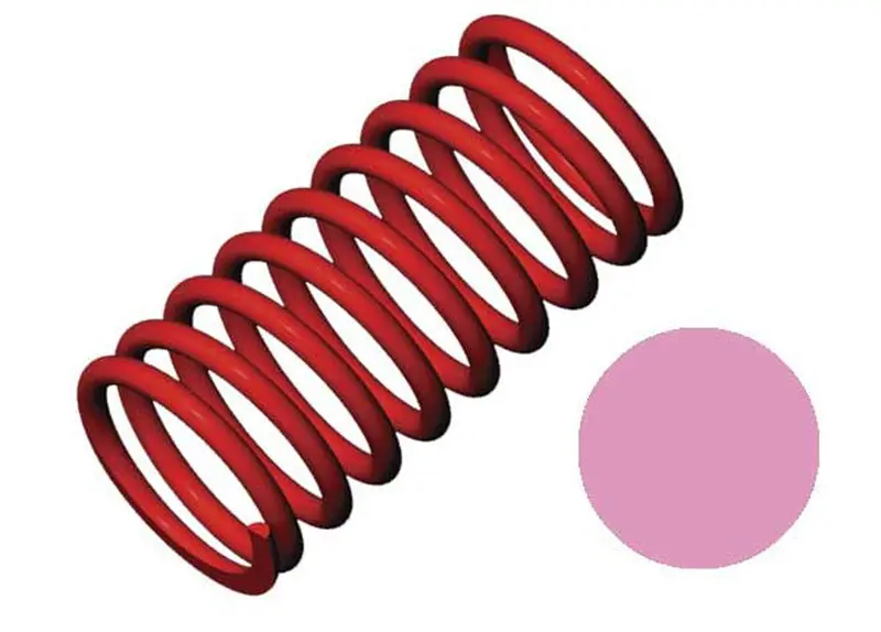 Traxxas Gtr Shock Springs, 120Mm, 5.4 Pink, 5443 1
