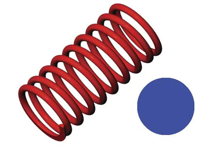 Traxxas Gtr Shock Springs, 5.9 Blue, 5444 1