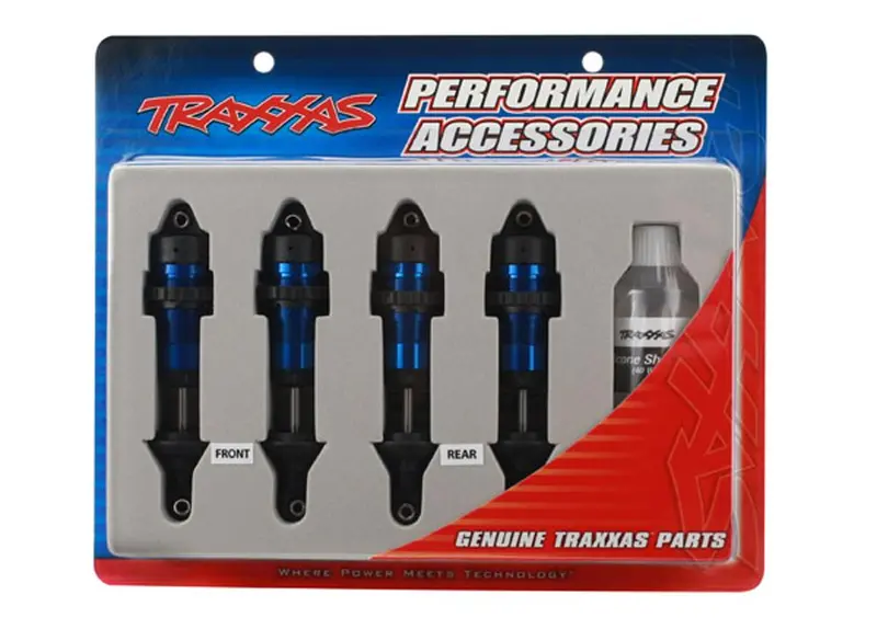 Traxxas Gtr Shocks, Aluminum, Blue, 5460A 1