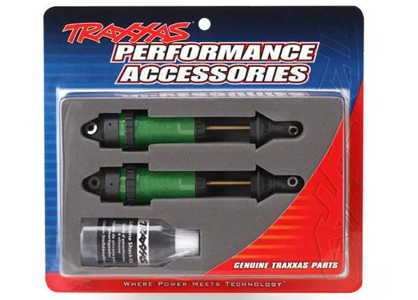 Traxxas Gtr Xx-Long Shock, Aluminum, Green, 7462G 1