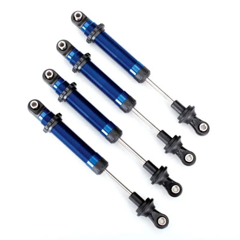 Traxxas Gts Long Arm Shocks, Aluminum, Trx-4, Blue, 8160X 1