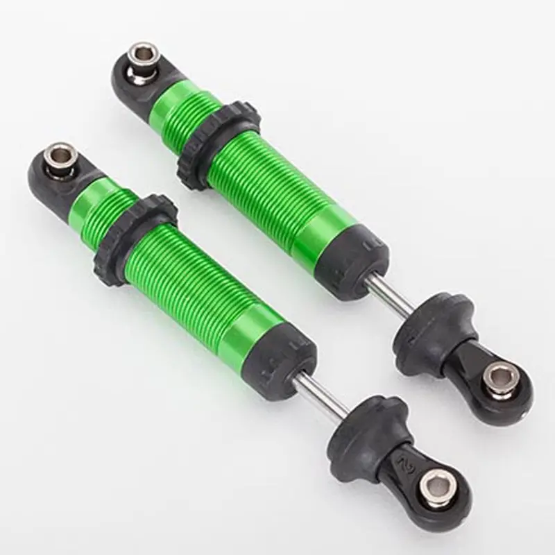 Traxxas Gts Shocks Assembled, Aluminum, Green, 8260G 1