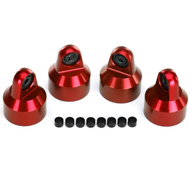 Traxxas Gtx Shock Caps, Aluminum, Red, 7764R 1