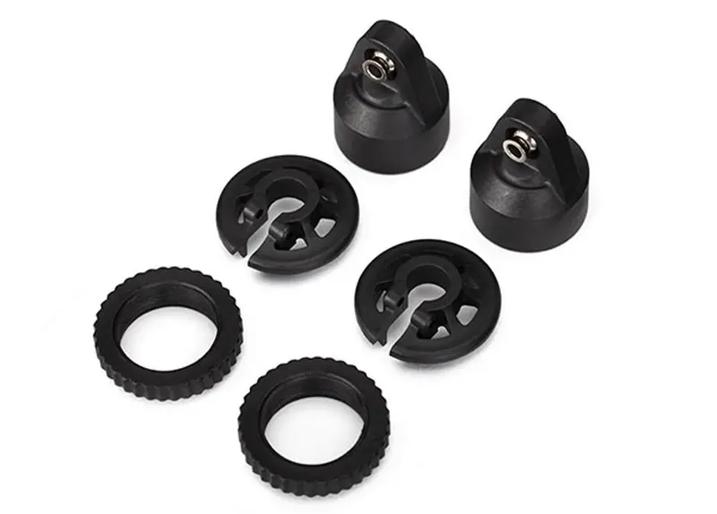 Traxxas Gtx Shock Caps/Spring Perches/Adjusters, 7764 1