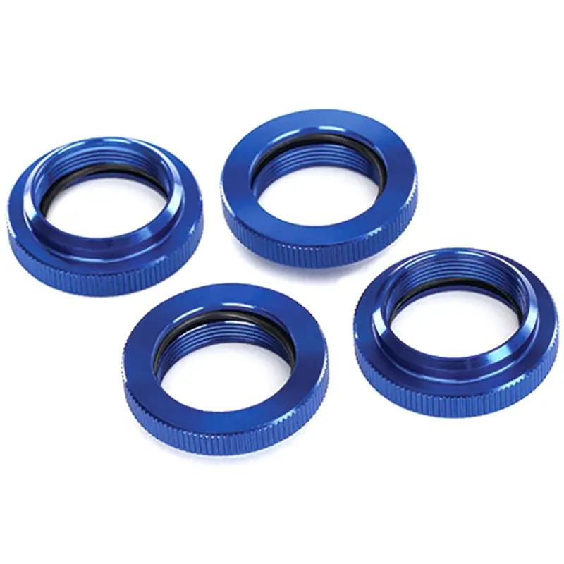 Traxxas Gtx Shock Spring Retainers, Aluminum, Blue, 7767 1