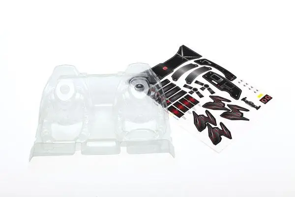 Traxxas Interior, Clear, Requires Paint, Decals, 8512 1