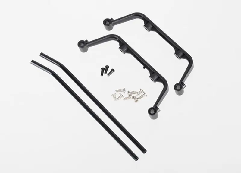 Traxxas Landing Skid Set - Black-Anodized, 6356 1