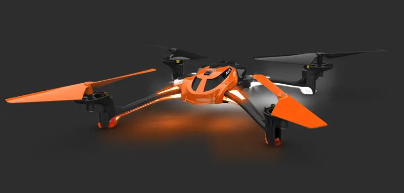 Traxxas Latrax Alias Quad Rtf, Orange, 6608-Orng 1