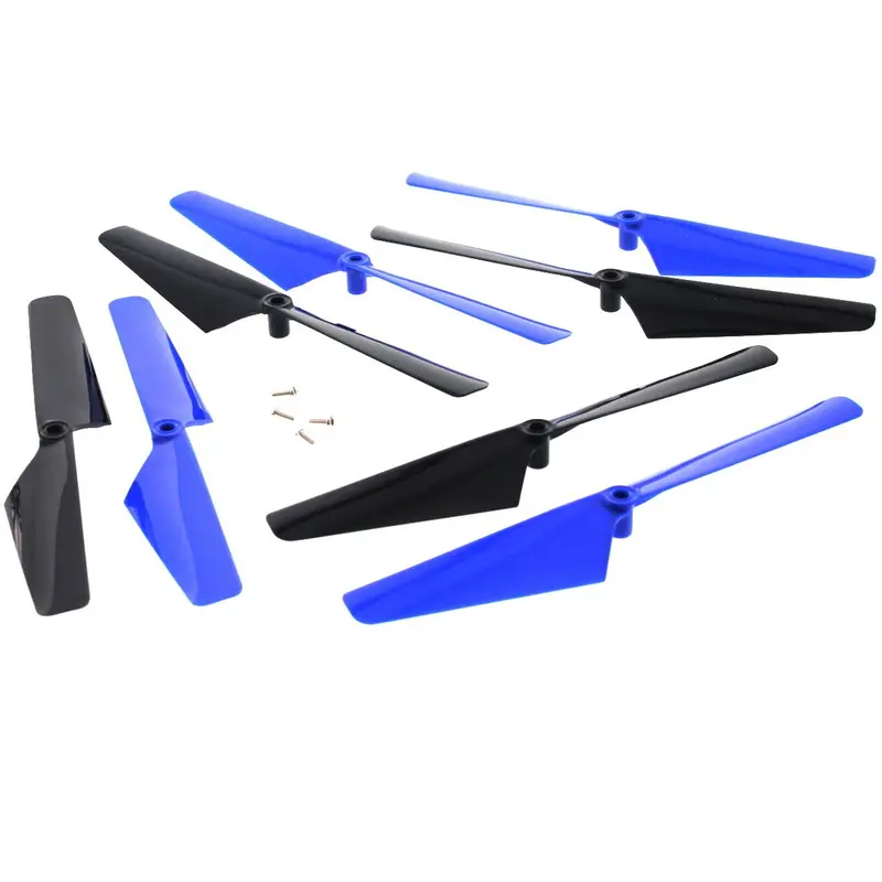 Traxxas Latrax Alias Quadcopter 4 Blue & 4 Black Rotor Blades & Screws 1
