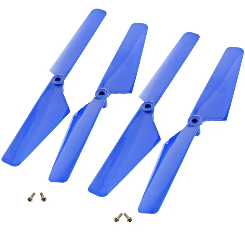 Traxxas Latrax Alias Quadcopter 4 Blue Rotor Blades & Screws 1