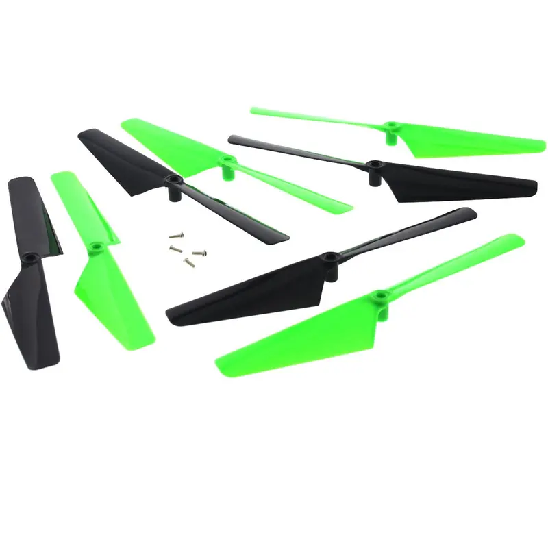 Traxxas Latrax Alias Quadcopter 4 Green & 4 Black Rotor Blades & Screws 1