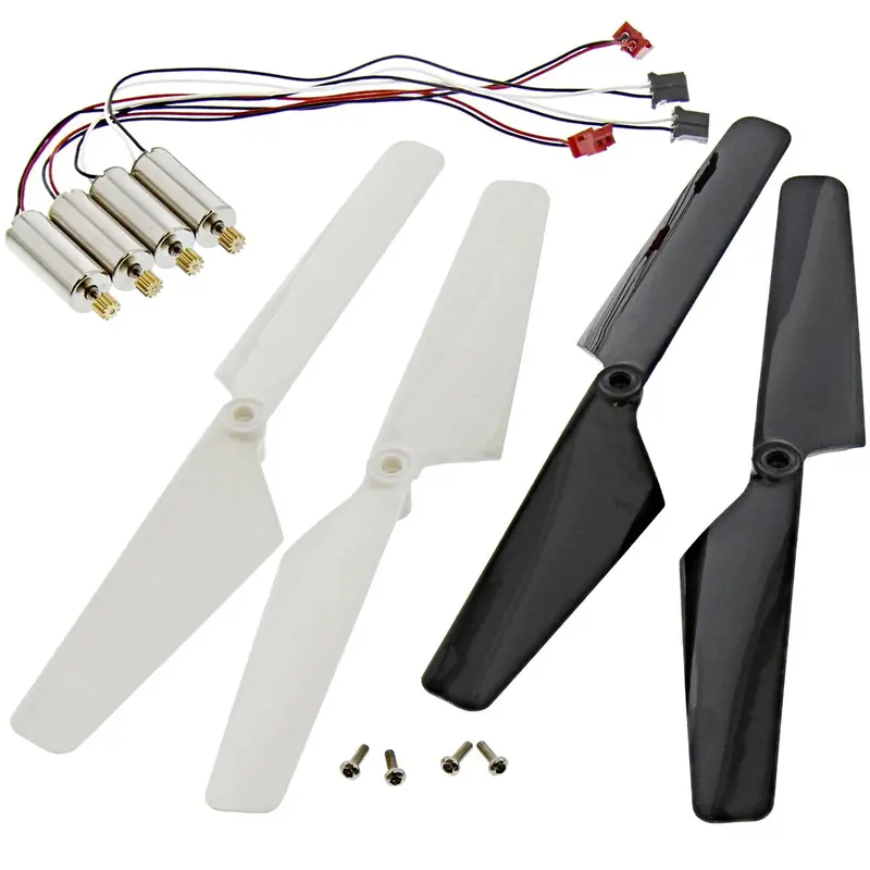 Traxxas Latrax Alias Quadcopter 4 High Output Motors & White & Black Blades 1