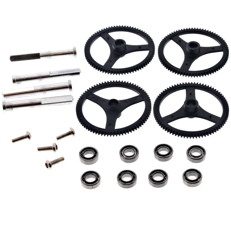 Traxxas Latrax Alias Quadcopter Spur Gears, Shafts, Bearings & Screws 1