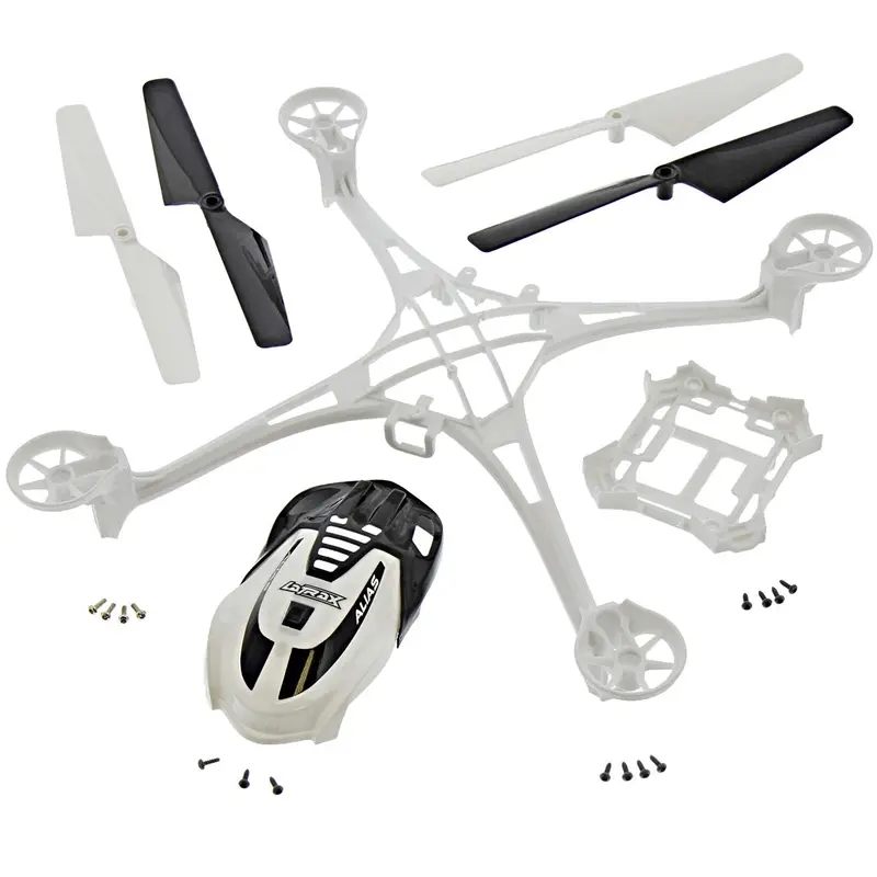 Traxxas Latrax Alias Quadcopter White Conversion Kit W/ Canopy, Frames, 4 Blades 1