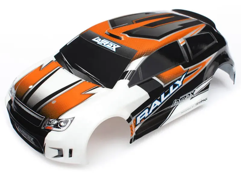 Traxxas Latrax Rally Body, Painted, Orange, 7517 1